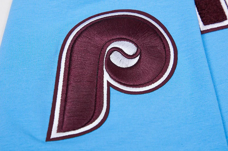 MLB PHILADELPHIA PHILLIES CLASSIC CHENILLE MEN'S TOP (UNIVERSITY BLUE) - Image 6