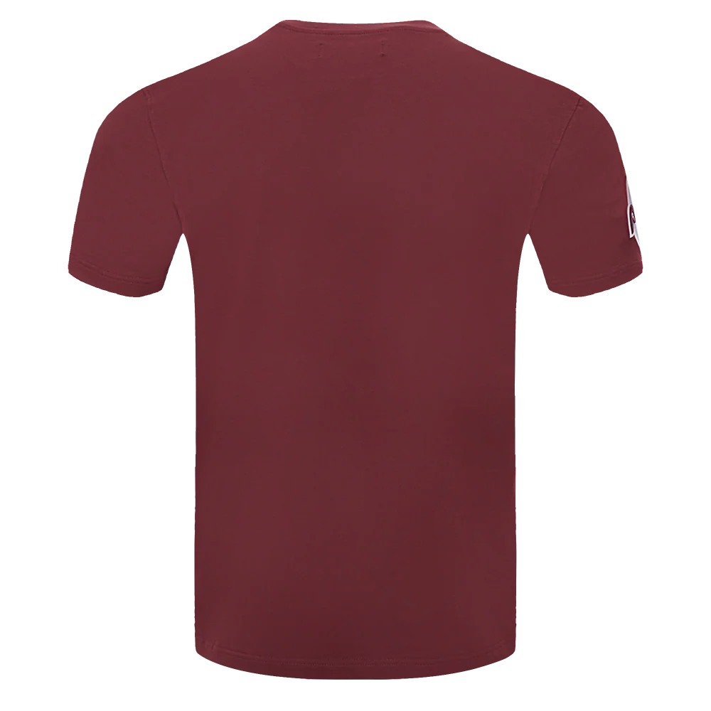MLB PHILADELPHIA PHILLIES OLD ENGLISH MEN'S TOP (WINE) - Image 3