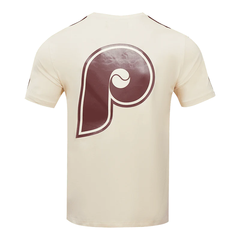 MLB PHILADELPHIA PHILLIES LOGO PRO TEAM MEN'S TAPING TOP (EGGSHELL/ WHITE) - Image 4