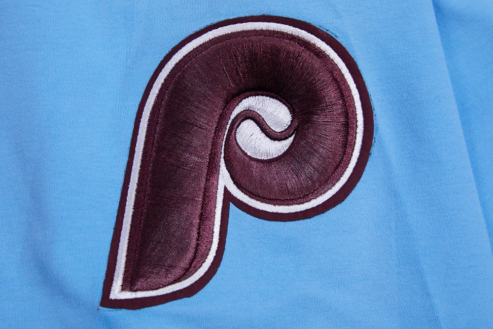 MLB PHILADELPHIA PHILLIES RETRO CLASSIC MEN'S TOP (UNIVERSITY BLUE) - Image 7