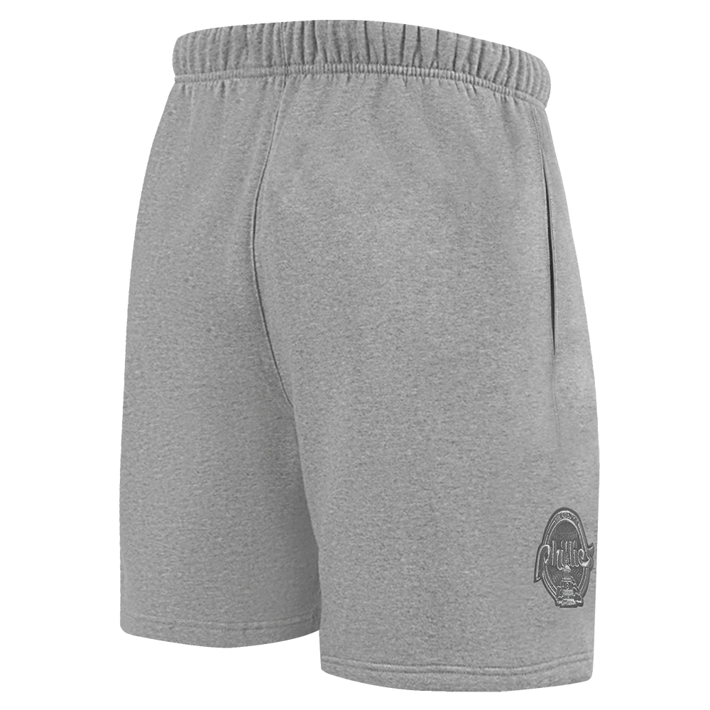MLB PHILADELPHIA PHILLIES NEUTRAL MEN'S SHORT (DARK HEATHER GRAY) - Image 4