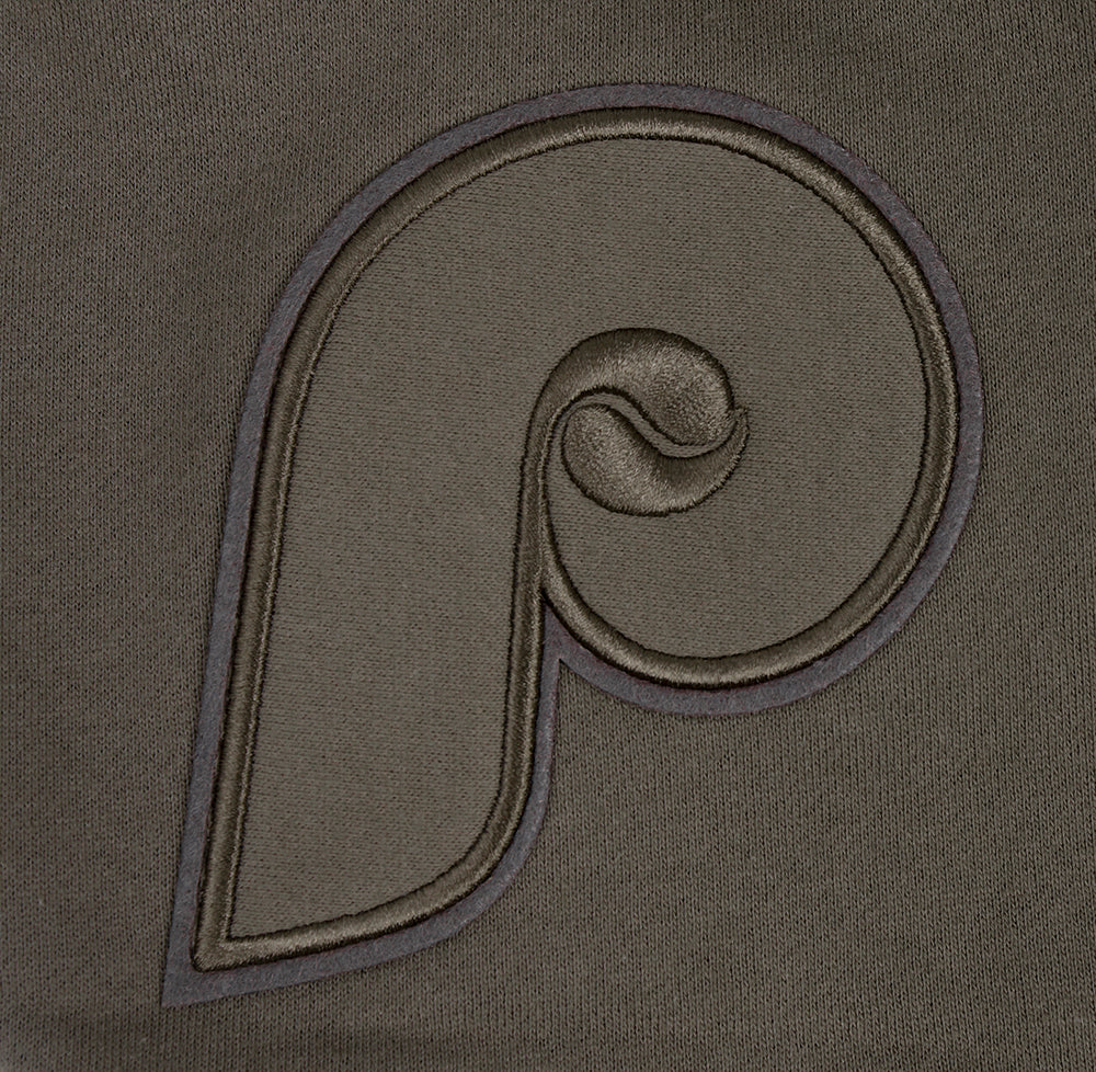 MLB PHILADELPHIA PHILLIES NEUTRAL MEN'S SHORT (DARK TAUPE) - Image 6