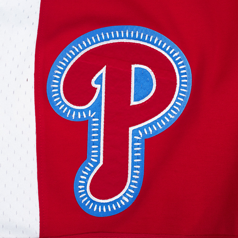 MLB PHILADELPHIA PHILLIES DIY PICK STITCH MEN'S DOUBLE KNIT 2.0 SHORT (RED) - Image 14
