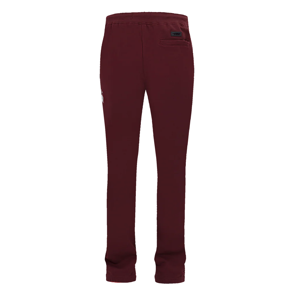 MLB PHILADELPHIA PHILLIES RETRO OLD ENGLISH MEN'S SWEATPANT (WINE) - Image 3