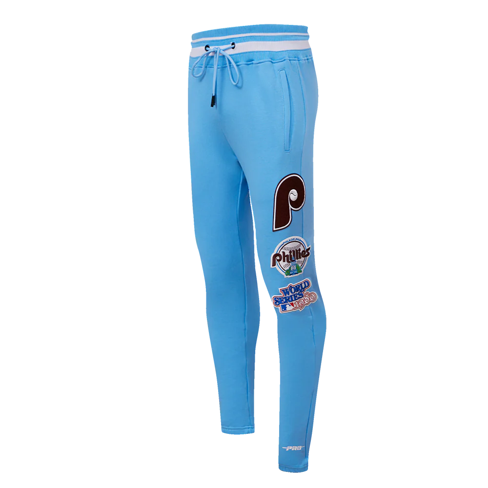 MLB PHILADELPHIA PHILLIES RETRO CLASSIC MEN'S SWEATPANT (UNIVERSITY BLUE)