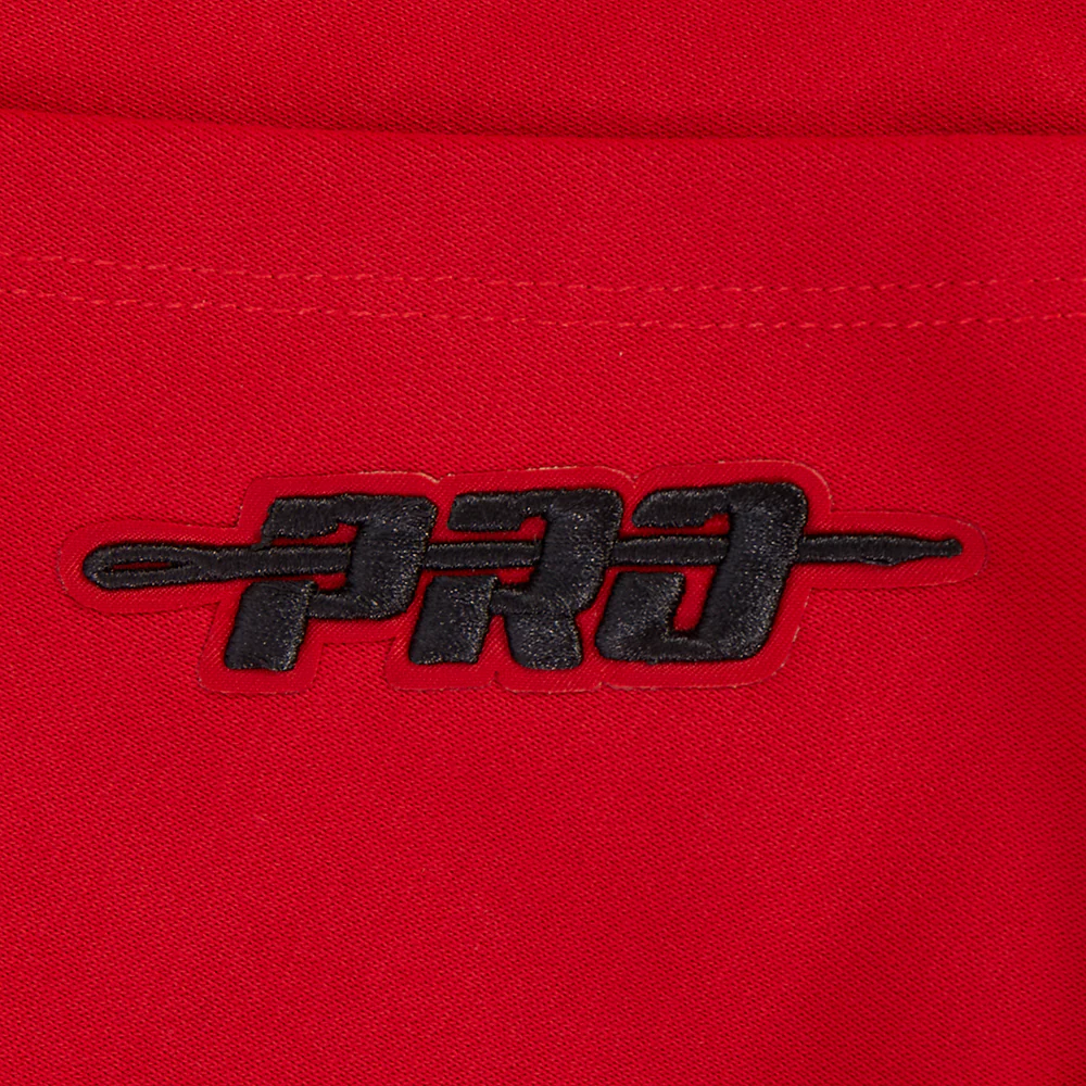 MLB PHILADELPHIA PHILLIES LETTERMAN MEN'S PULL OVER HOODIE (RED) - Image 6