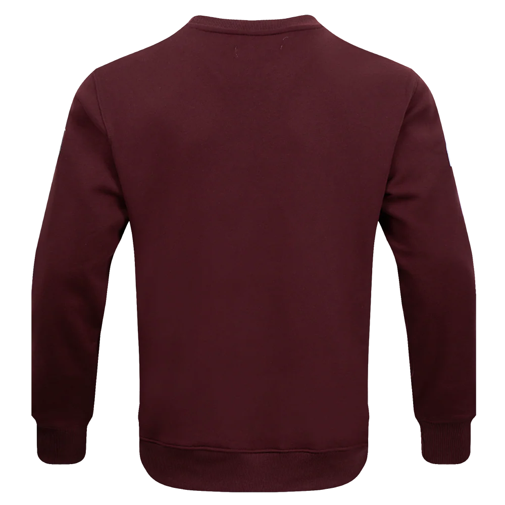 MLB PHILADELPHIA PHILLIES OLD ENGLISH MEN'S CREWNECK (WINE) - Image 3