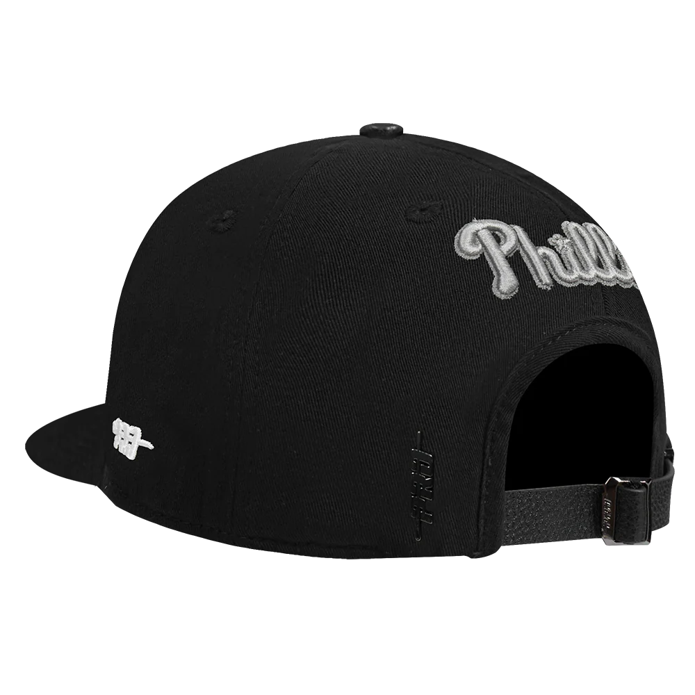 MLB PHILADELPHIA PHILLIES REVERSE FRENCH TERRY WOOL BLEND PRO SI (EGGSHELL/ BLACK) - Image 3