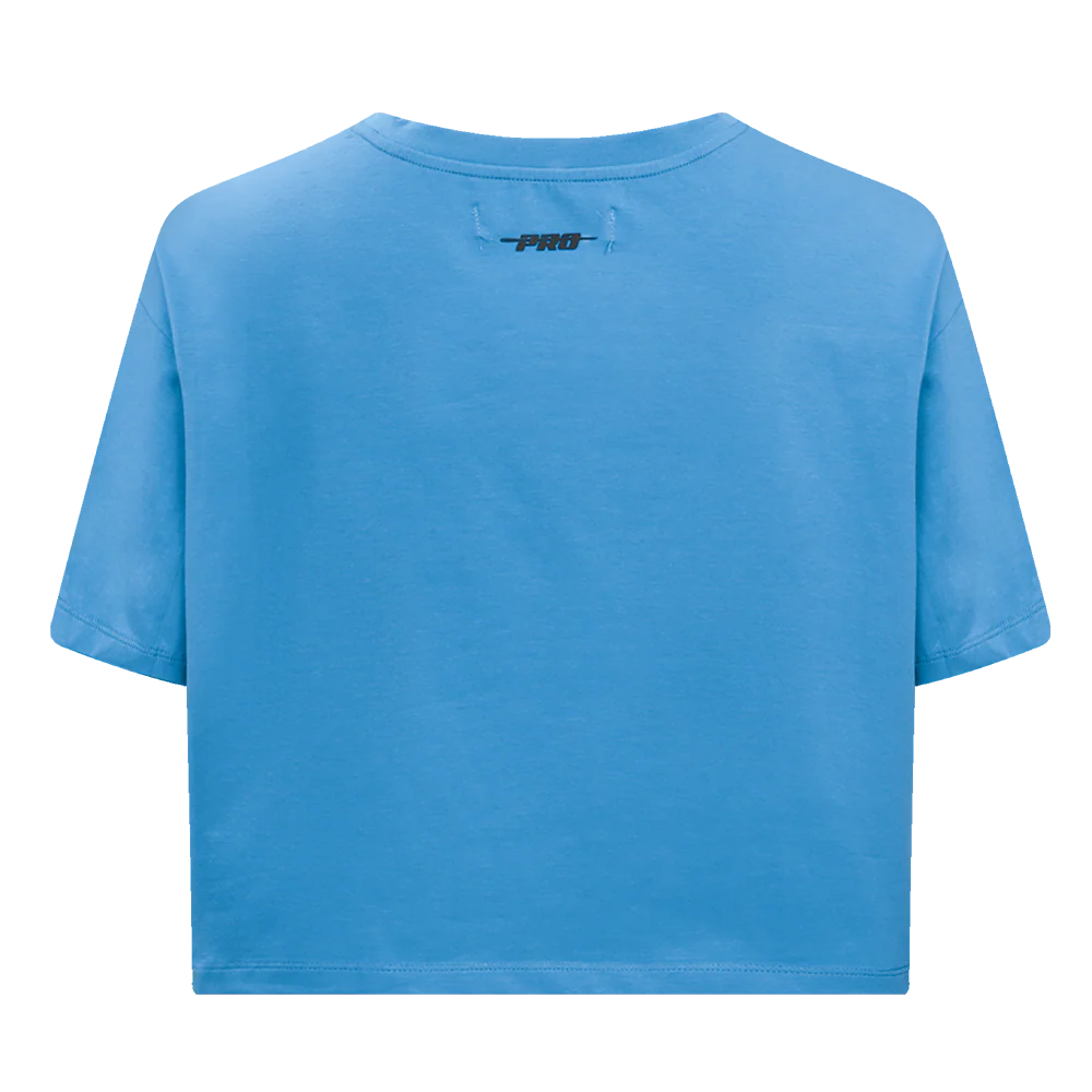 MLB PHILADELPHIA PHILLIES RETRO CLASSIC WOMEN'S BOXY TOP (UNIVERSITY BLUE) - Image 3