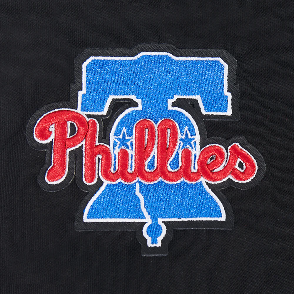 MLB PHILADELPHIA PHILLIES TACKLE TWILL BIG BOYS S/S TOP (BLACK) - Image 5