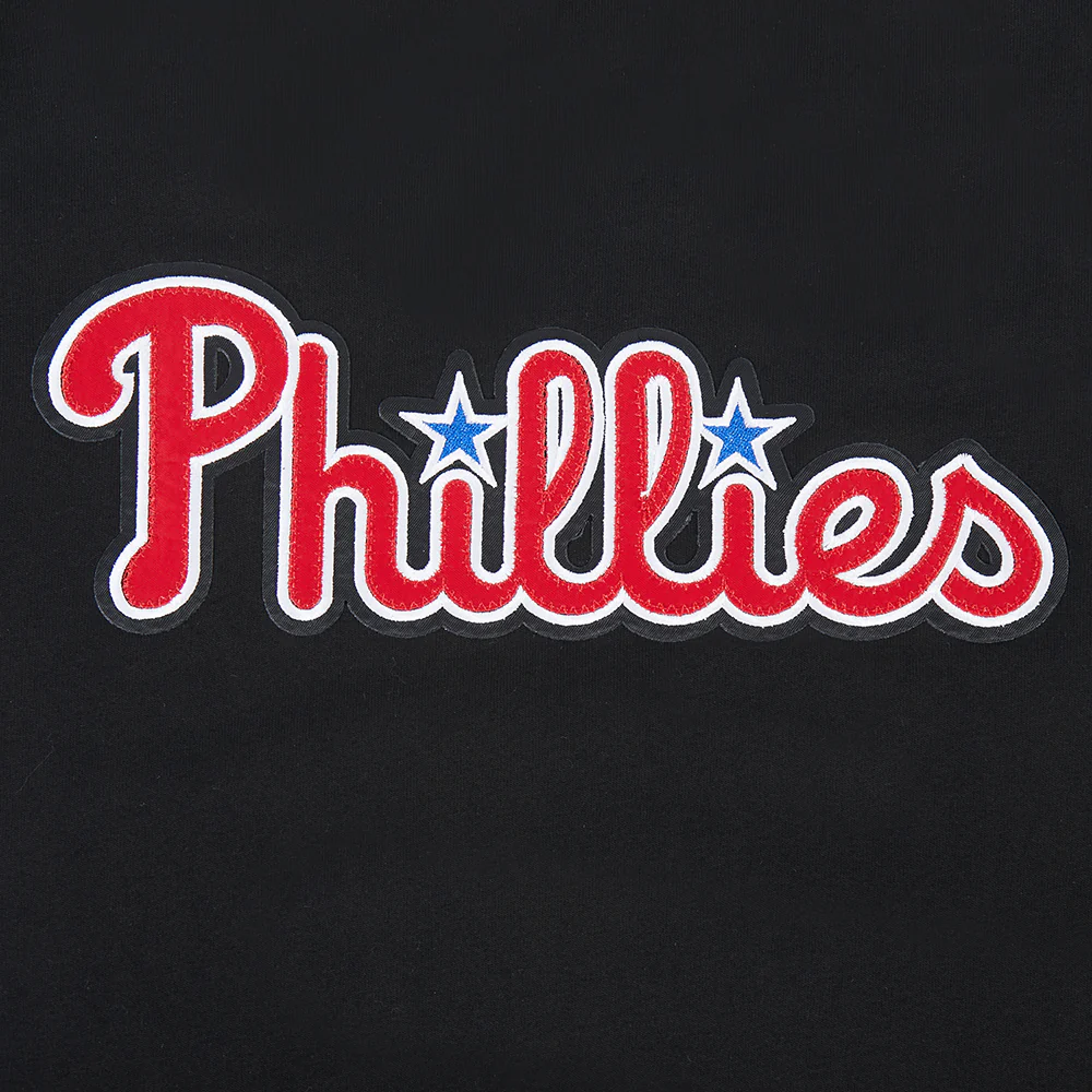 MLB PHILADELPHIA PHILLIES TACKLE TWILL BIG BOYS S/S TOP (BLACK) - Image 7