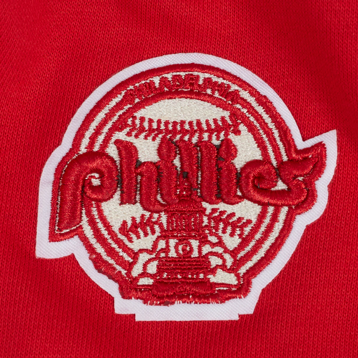 MLB PHILADELPHIA PHILLIES PRO PREP W RIB FLEECE WOMEN'S SWEATPANT (RED) - Image 5