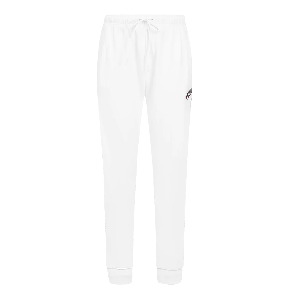 MLB PHILADELPHIA PHILLIES RETRO CLASSIC WOMEN'S FLEECE SWEATPANT (WHITE) - Image 2