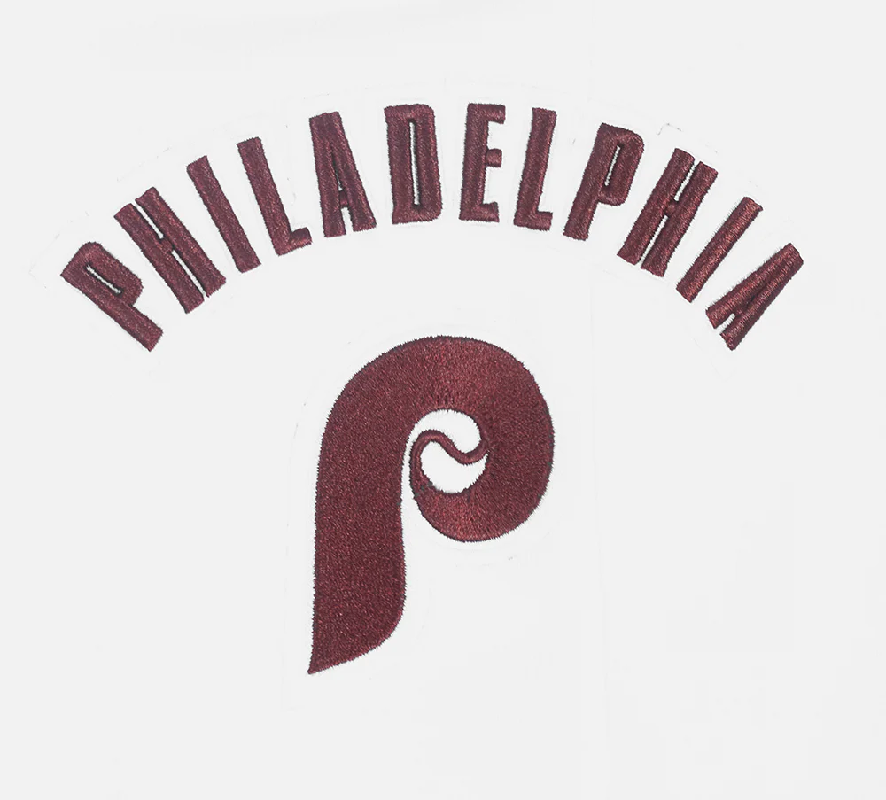 MLB PHILADELPHIA PHILLIES RETRO CLASSIC WOMEN'S FLEECE SWEATPANT (WHITE) - Image 5