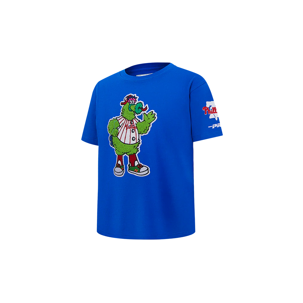 MLB PHILADELPHIA PHILLIES MASCOT TOD BOYS S/S TOP (ROYAL BLUE) - Image 3