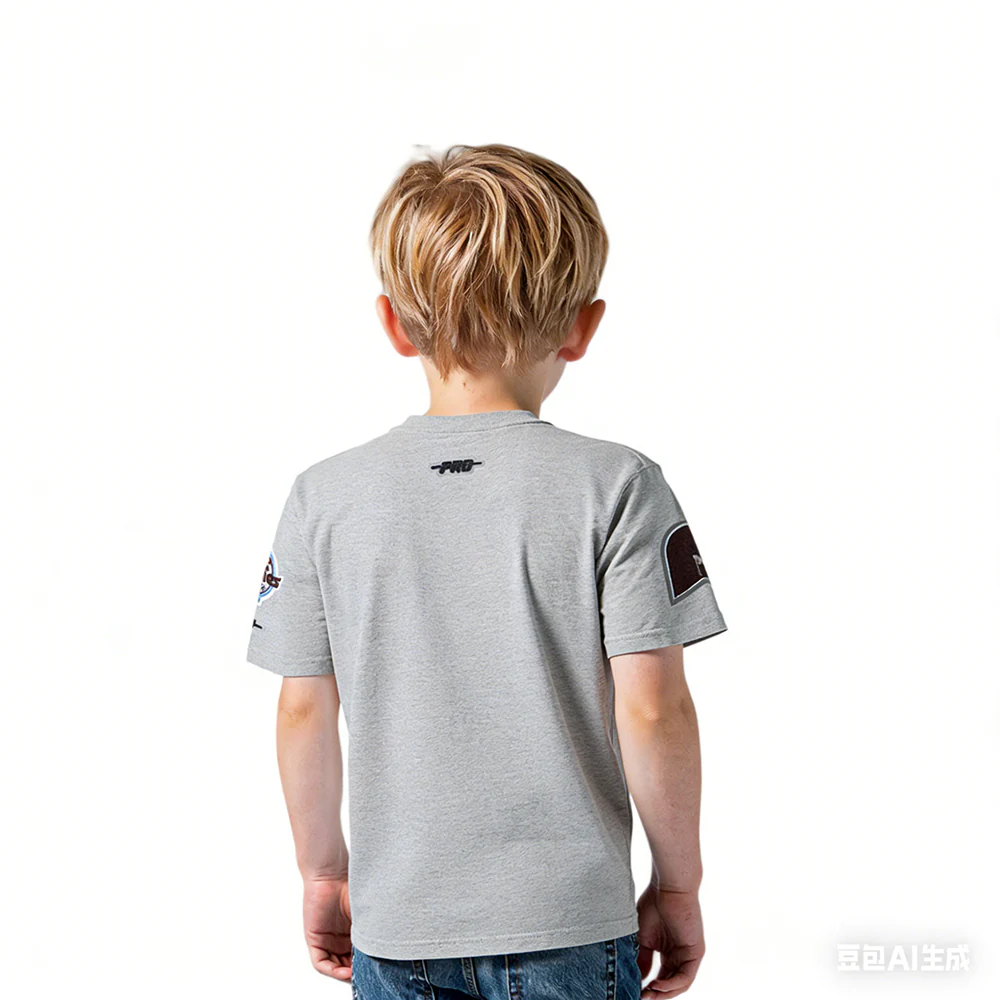 MLB PHILADELPHIA PHILLIES CLASSIC CHENILLE TODDLER BOY'S SS TOP (HEATHER GREY) - Image 2