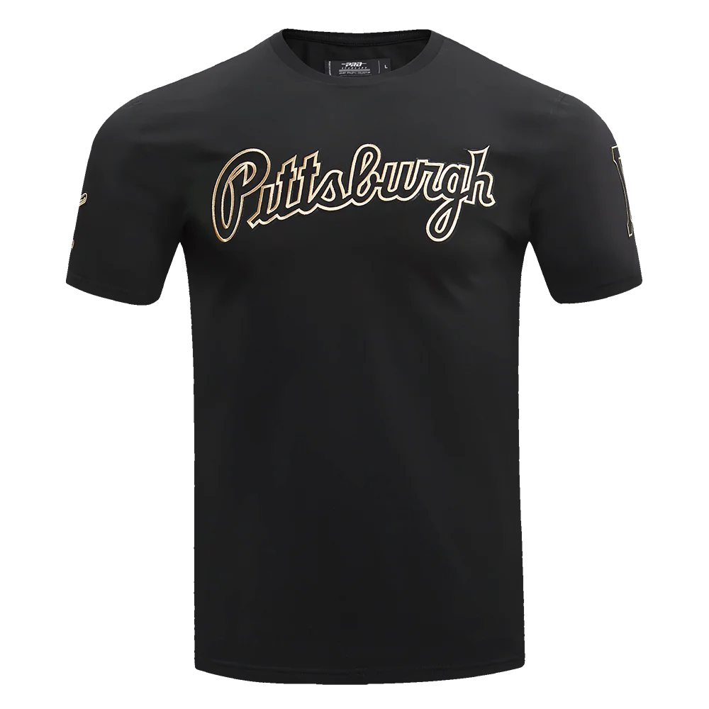 MLB PITTSBURGH PIRATES BLACK & GOLD MEN'S SJ TOP (BLACK)
