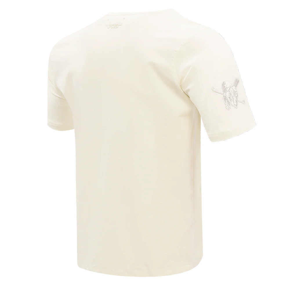 MLB PITTSBURGH PIRATES NEUTRAL DROP SHOULDER MEN'S TOP (EGGSHELL) - Image 4