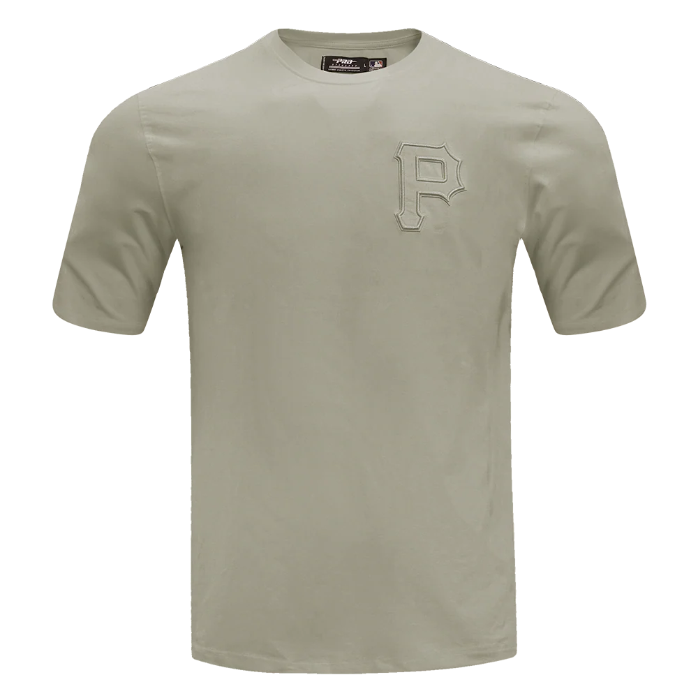 MLB PITTSBURGH PIRATES NEUTRAL MEN'S DROP SHOULDER TOP (TAUPE)