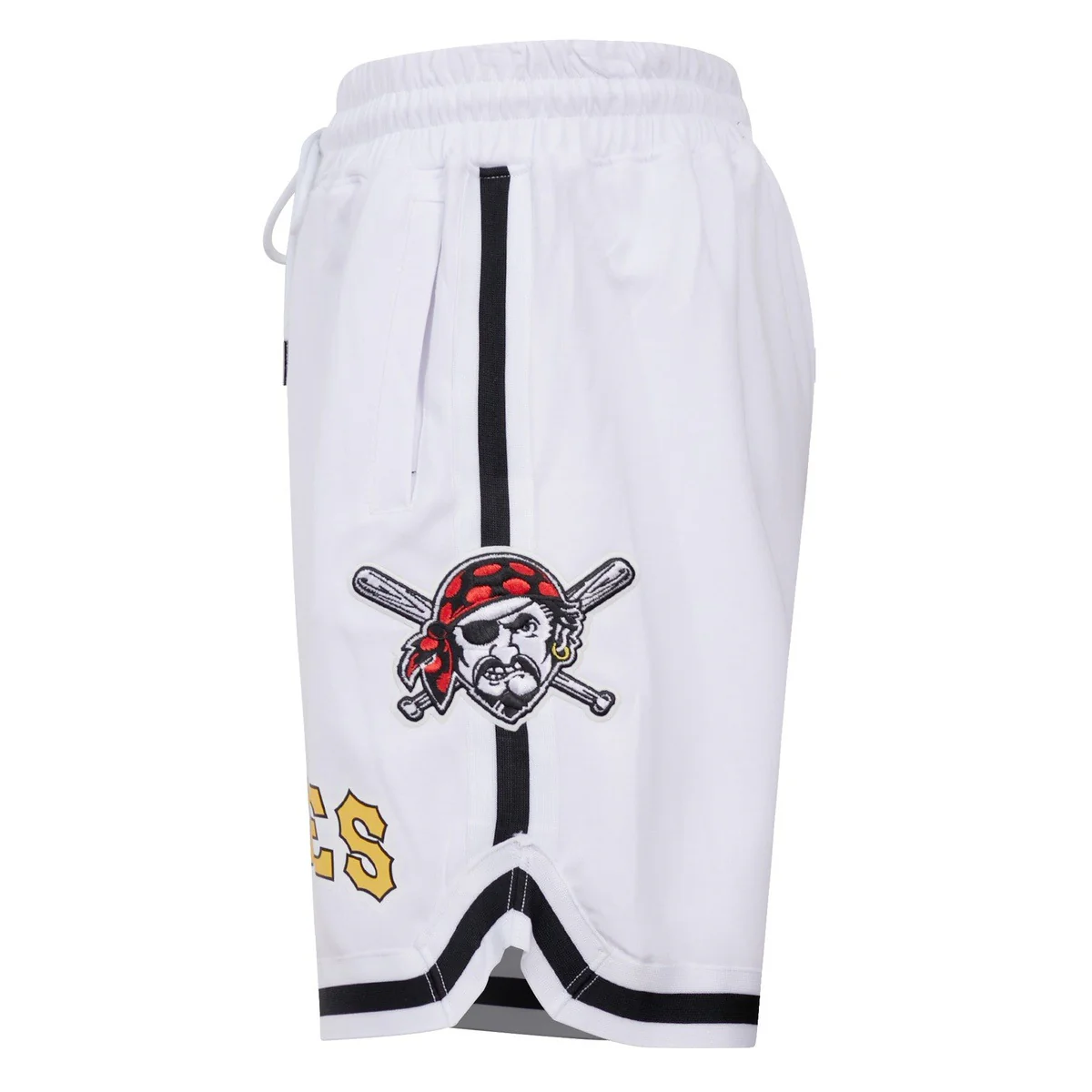 MLB PITTSBURGH PIRATES CLASSIC CHENILLE MEN'S SHORT (WHITE) - Image 3