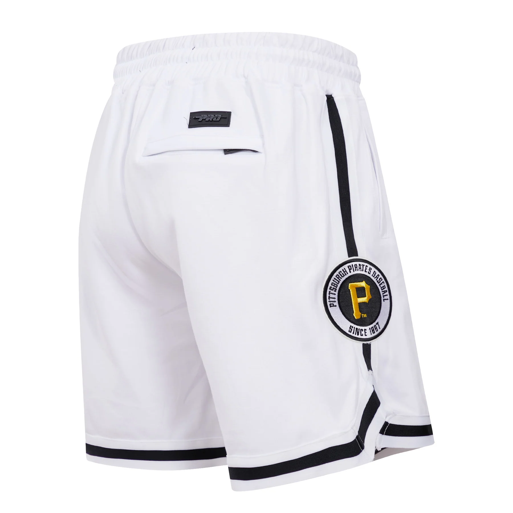MLB PITTSBURGH PIRATES CLASSIC CHENILLE MEN'S SHORT (WHITE) - Image 5
