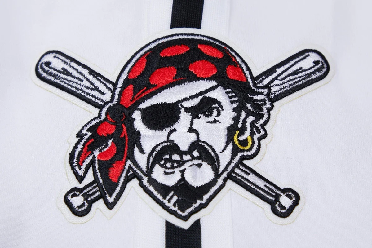MLB PITTSBURGH PIRATES CLASSIC CHENILLE MEN'S SHORT (WHITE) - Image 9