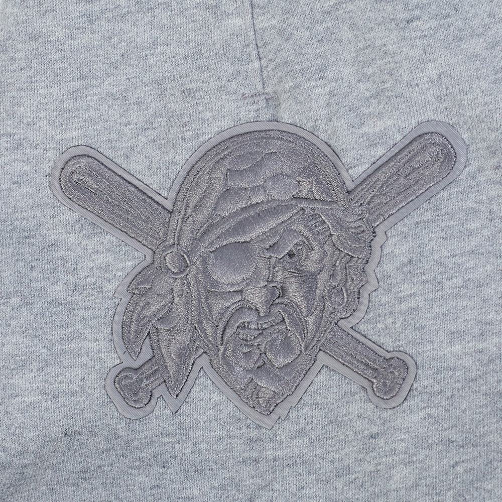 MLB PITTSBURGH PIRATES NEUTRAL MEN'S SHORT (DARK HEATHER GRAY) - Image 6