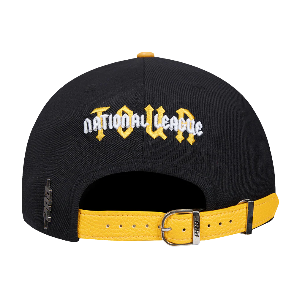 MLB PITTSBURGH PIRATES CITY TOUR CURVED STRAPBACK HAT (BLACK) - Image 3