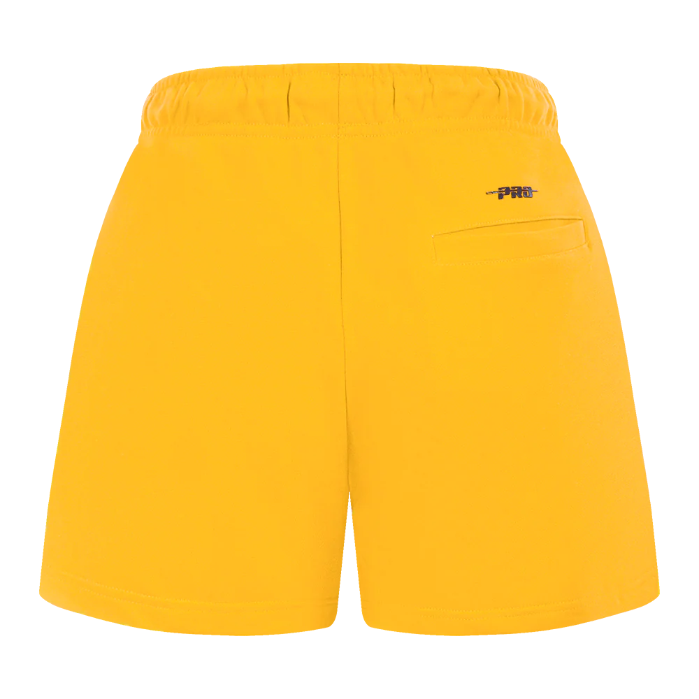 MLB PITTSBURGH PIRATES CLASSIC WOMEN'S SHORT (YELLOW) - Image 3