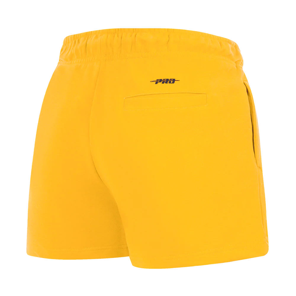 MLB PITTSBURGH PIRATES CLASSIC WOMEN'S SHORT (YELLOW) - Image 4