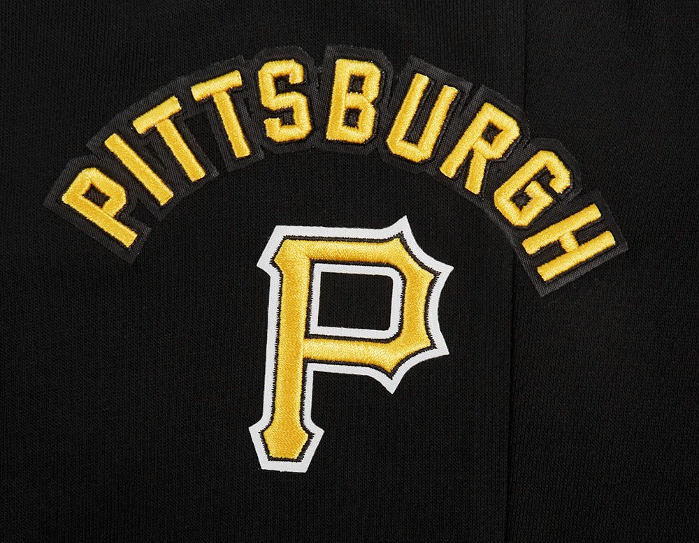 MLB PITTSBURG PIRATES CLASSIC WOMEN'S FLEECE SWEATPANT (BLACK) - Image 5