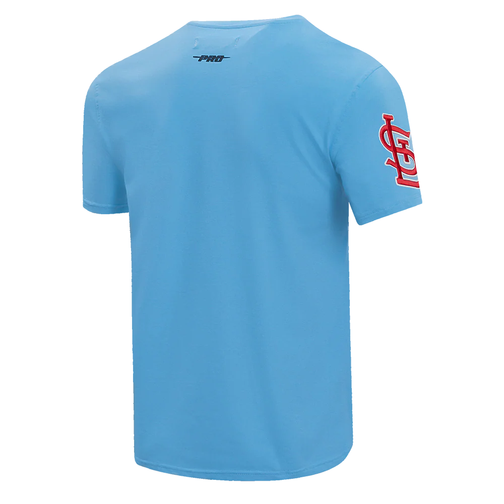 MLB ST. LOUIS CARDINALS SCRIPT TAIL MEN'S TOPS (UNIVERSITY BLUE) - Image 3