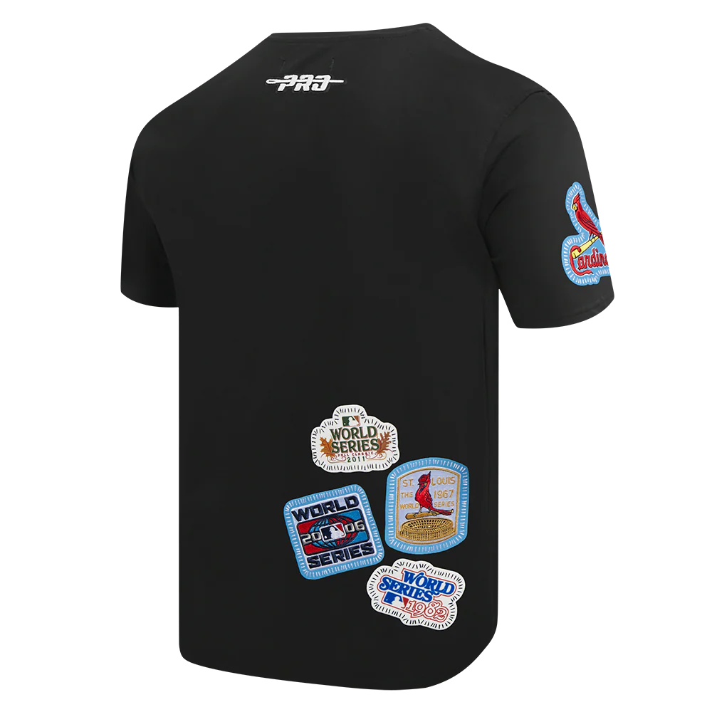 MLB ST. LOUIS CARDINALS DIY PICK STITCH MEN'S SINGLE JERSEY TOP (BLACK) - Image 8