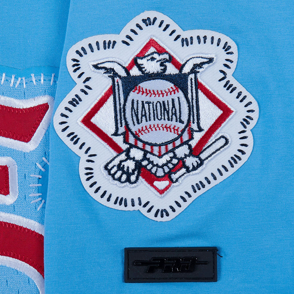 MLB ST. LOUIS CARDINALS DIY PICK STITCH MEN'S SINGLE JERSEY TOP (UNIVERSITY BLUE) - Image 10