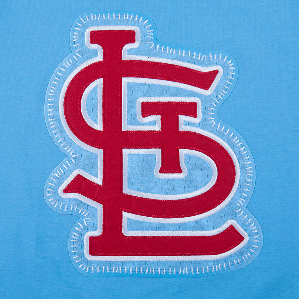 MLB ST. LOUIS CARDINALS DIY PICK STITCH MEN'S SINGLE JERSEY TOP (UNIVERSITY BLUE) - Image 12