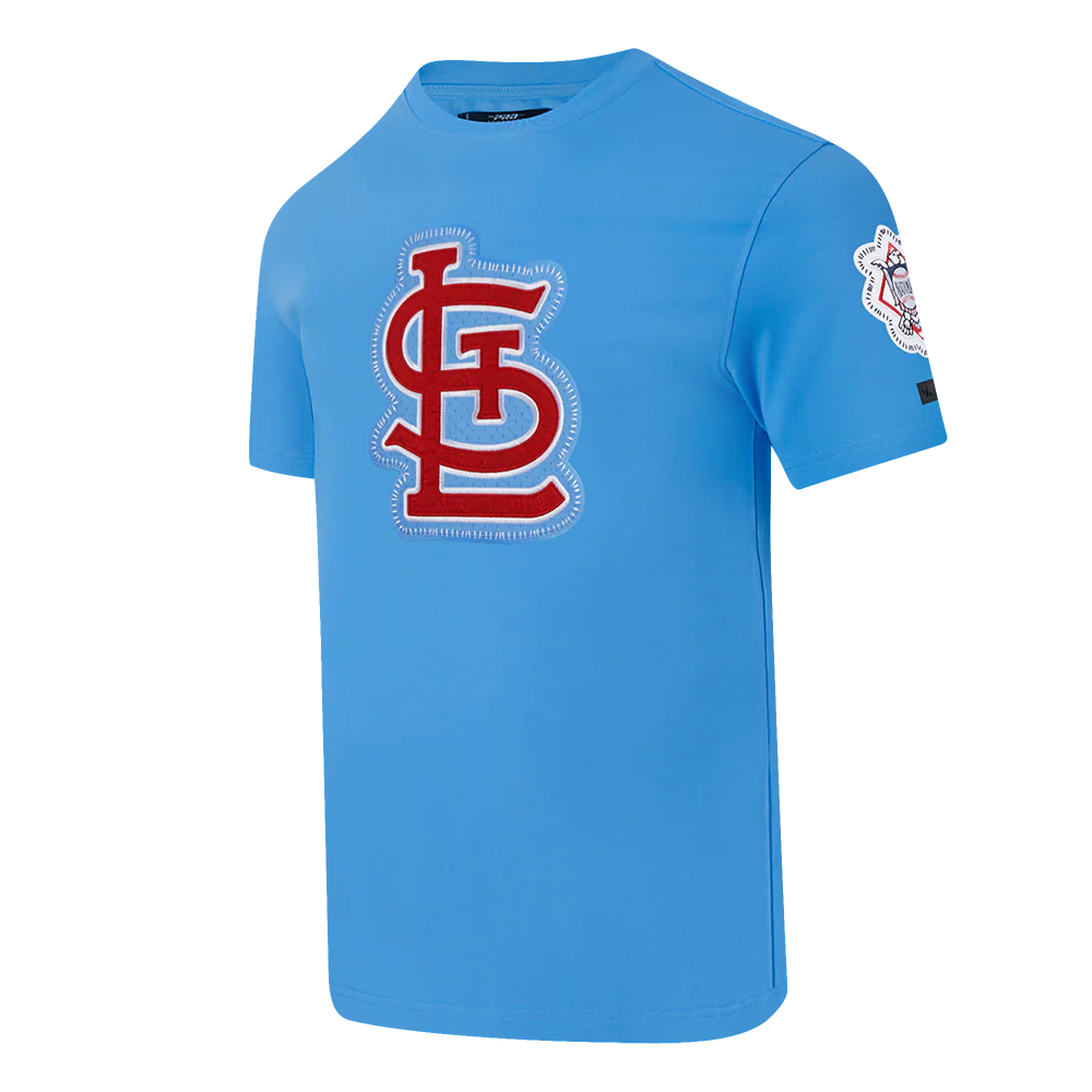 MLB ST. LOUIS CARDINALS DIY PICK STITCH MEN'S SINGLE JERSEY TOP (UNIVERSITY BLUE) - Image 6