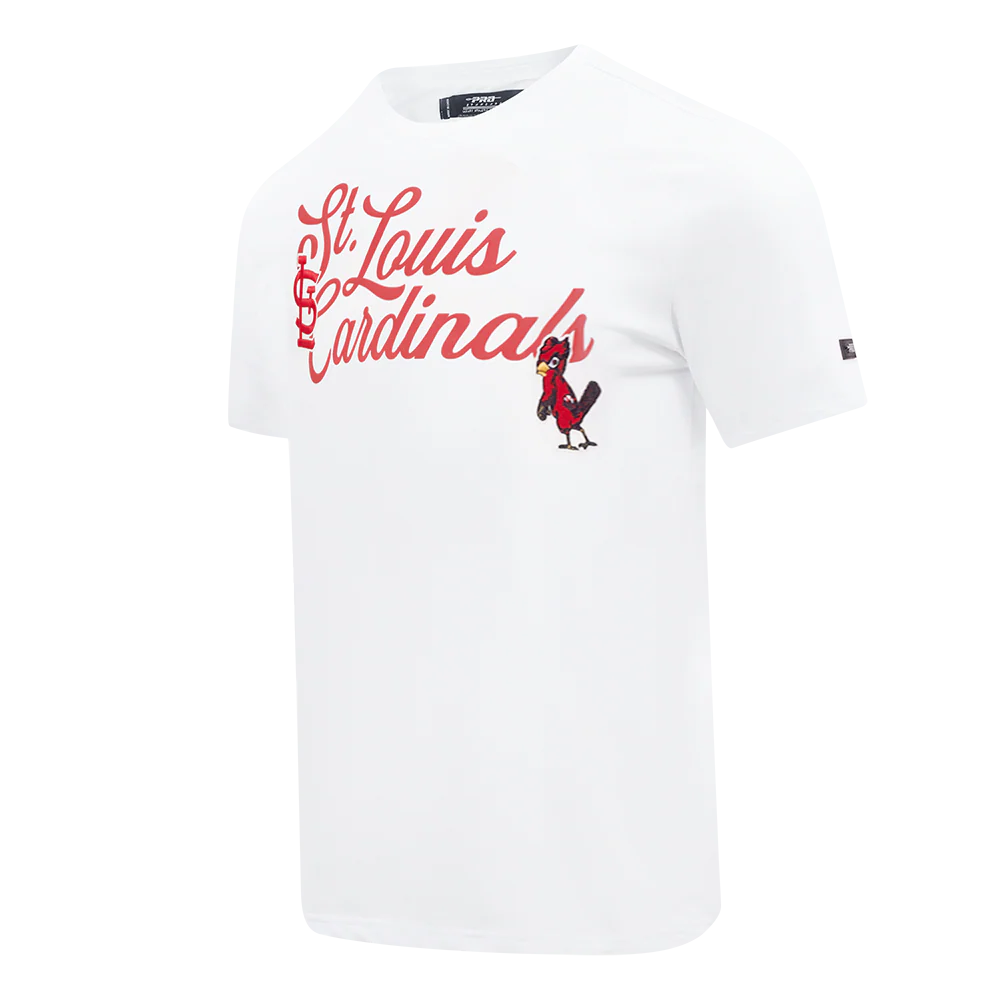 MLB ST. LOUIS CARDINALS SOUVENIR MEN'S SINGLE JERSEY TOP (WHITE) - Image 2