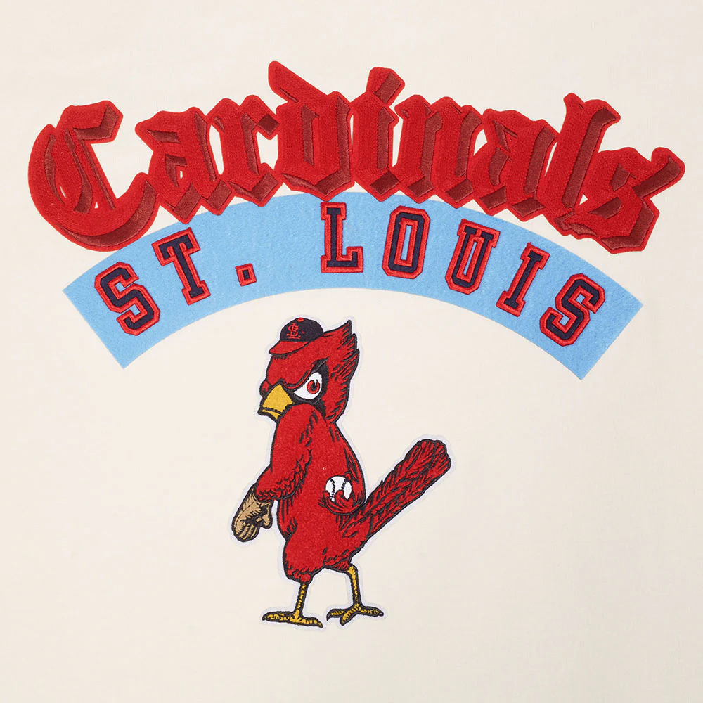 MLB ST. LOUIS CARDINALS BEST OF MEN'S DROP SHOULDER TEE (EGGSHELL) - Image 7
