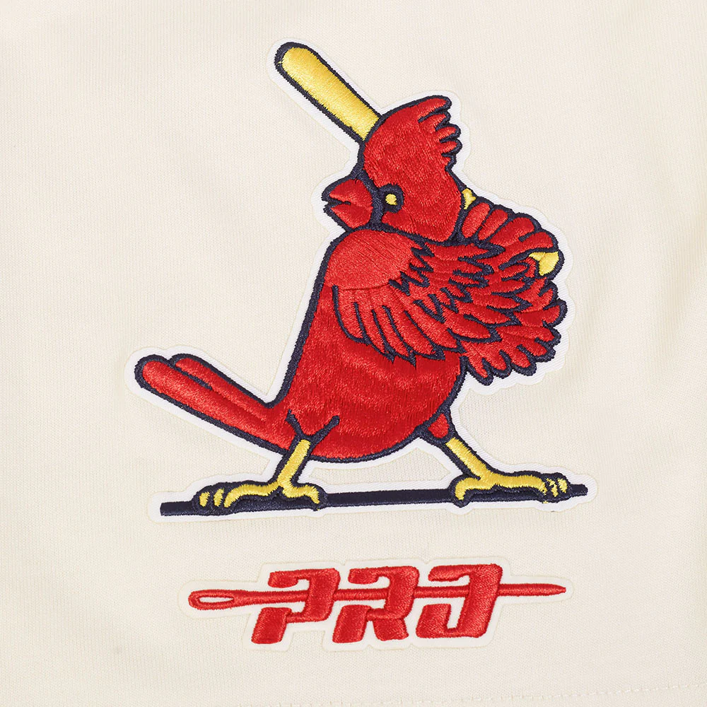 MLB ST. LOUIS CARDINALS BEST OF MEN'S DROP SHOULDER TEE (EGGSHELL) - Image 9