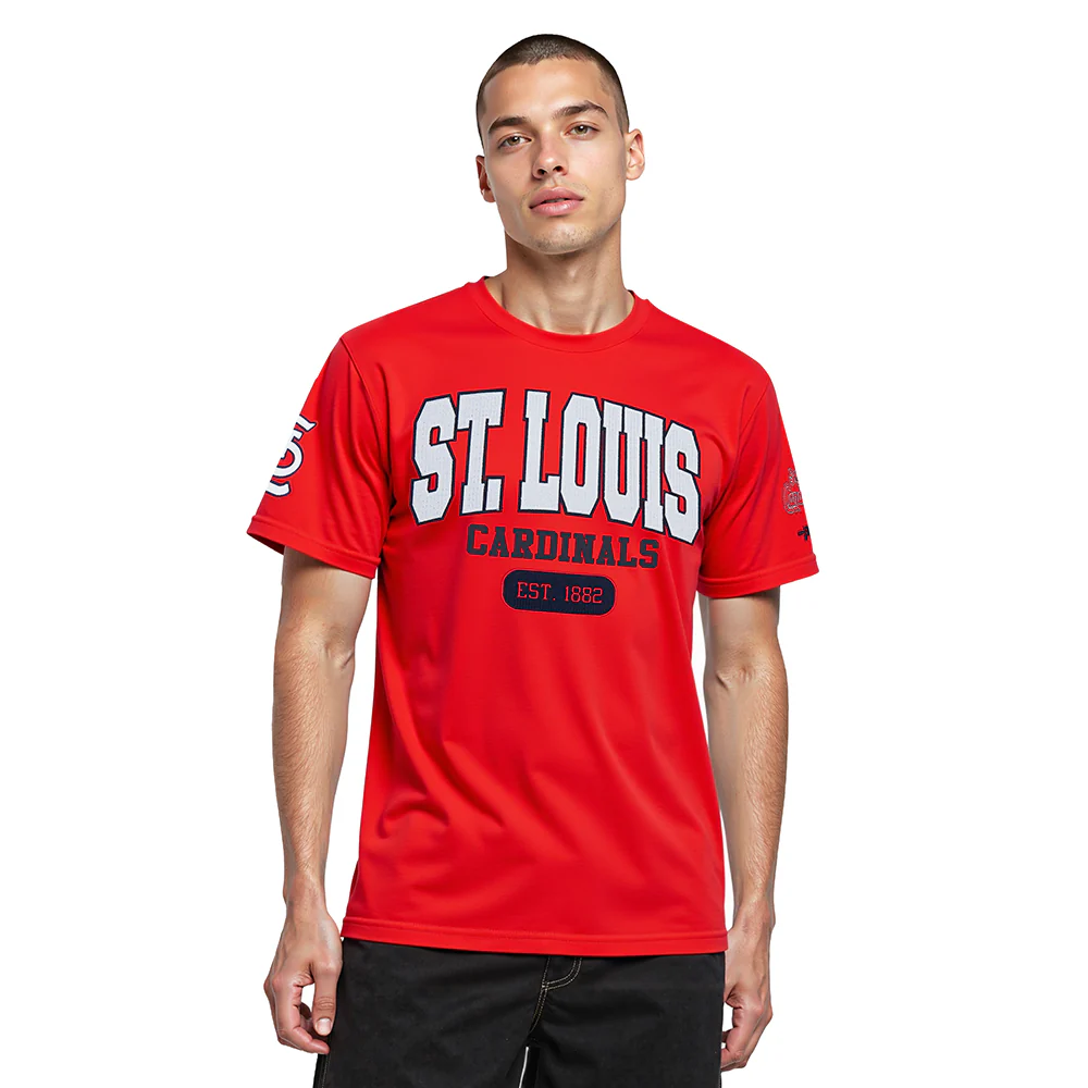 MLB ST. LOUIS CARDINALS CITY ARCH MEN'S SJ TOP (RED)