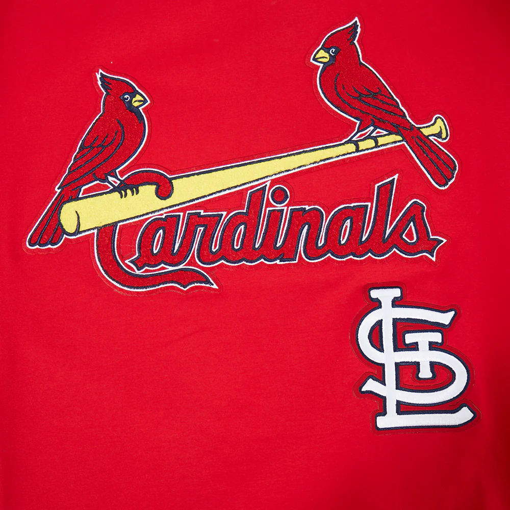 MLB ST. LOUIS CARDINALS CLASSIC CHENILLE MEN'S SJ TOP (RED) - Image 5
