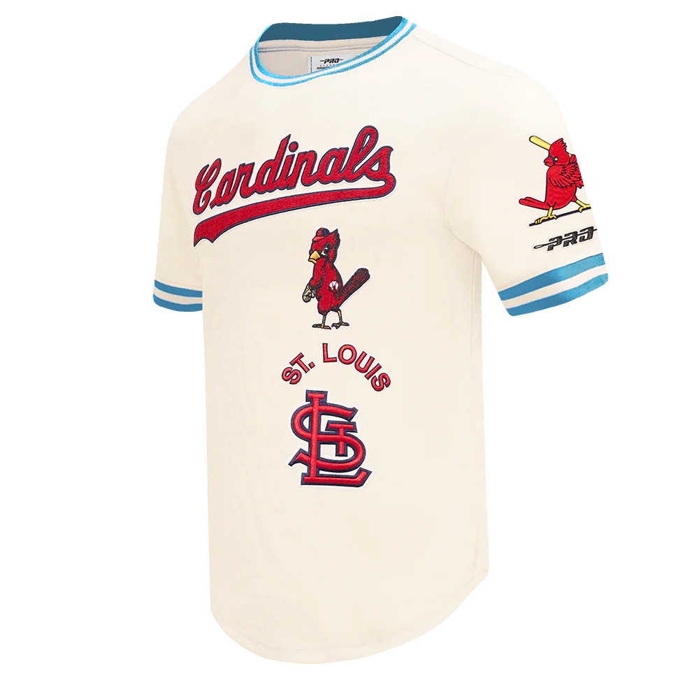 MLB ST. LOUIS CARDINALS RETRO CLASSICS MEN'S DK TOP (EGGSHELL/ UNIVERSITY BLUE) - Image 3