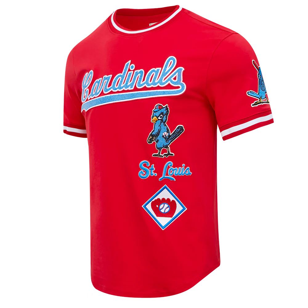 MLB ST. LOUIS CARDINALS RETRO CLASSIC MEN'S TOP (RED) - Image 2
