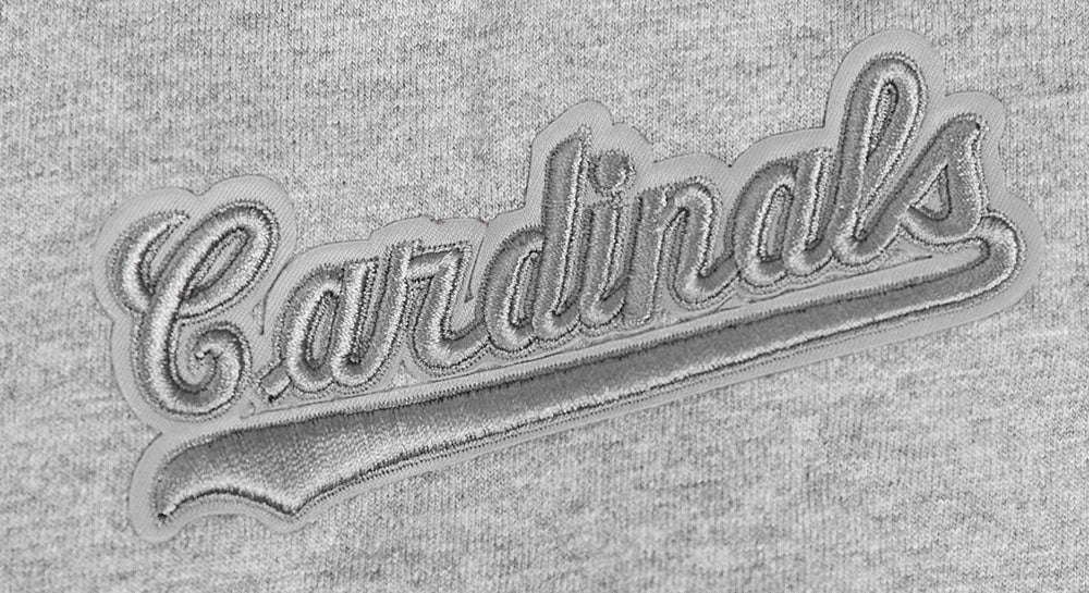 MLB ST. LOUIS CARDINALS RETRO NEUTRAL MEN'S DROP SHOULDER TOP (DARK HEATHER GRAY) - Image 6