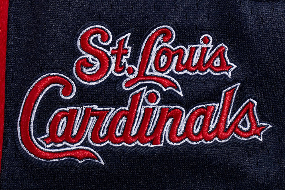 MLB ST. LOUIS CARDINALS SCRIPT TAIL MEN'S DOUBLE KNIT 2.0 SHORT (RED/MIDNIGHT NAVY/RED) - Image 8