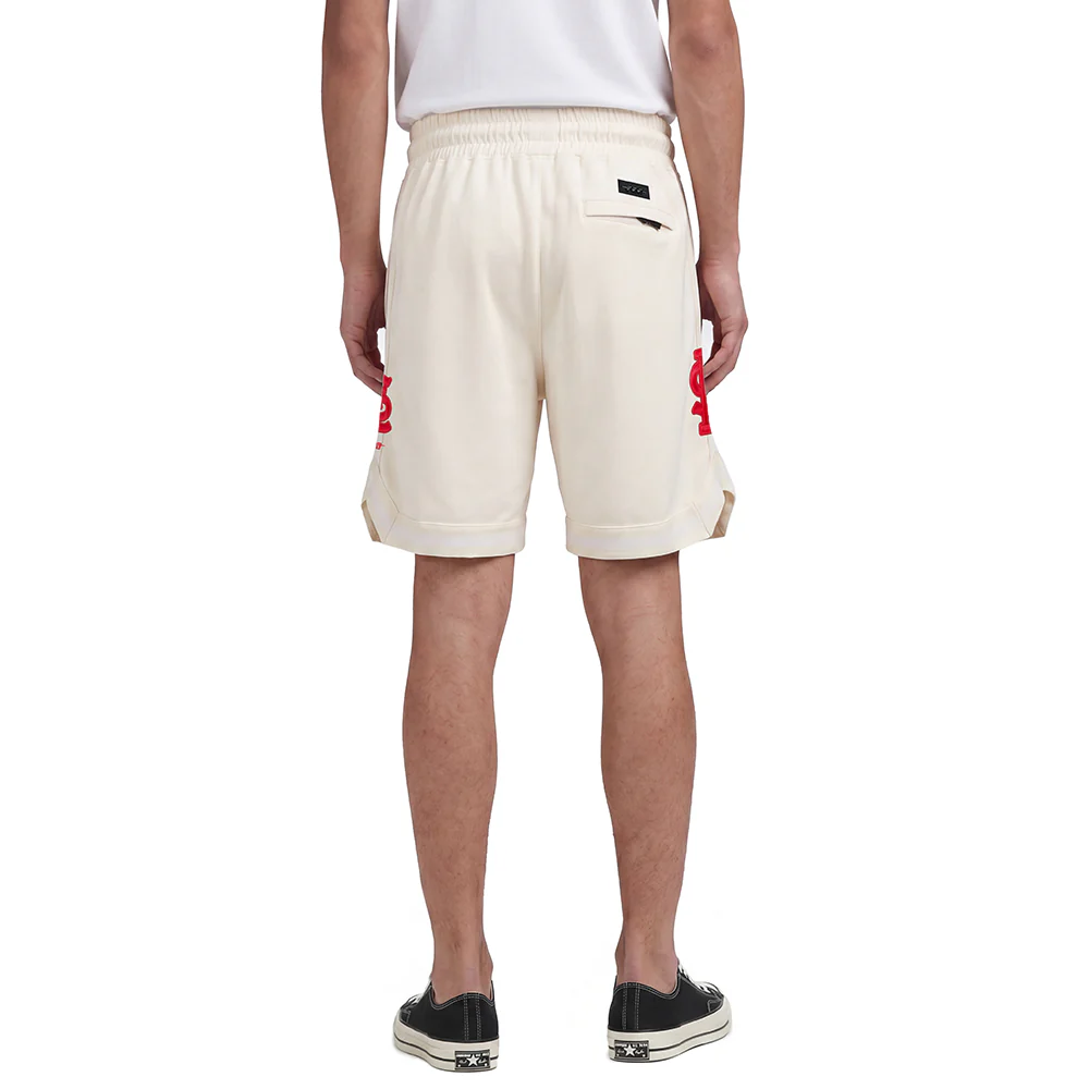 MLB ST. LOUIS CARDINALS TRIPLE TONAL DK SHORT (EGGSHELL) - Image 3