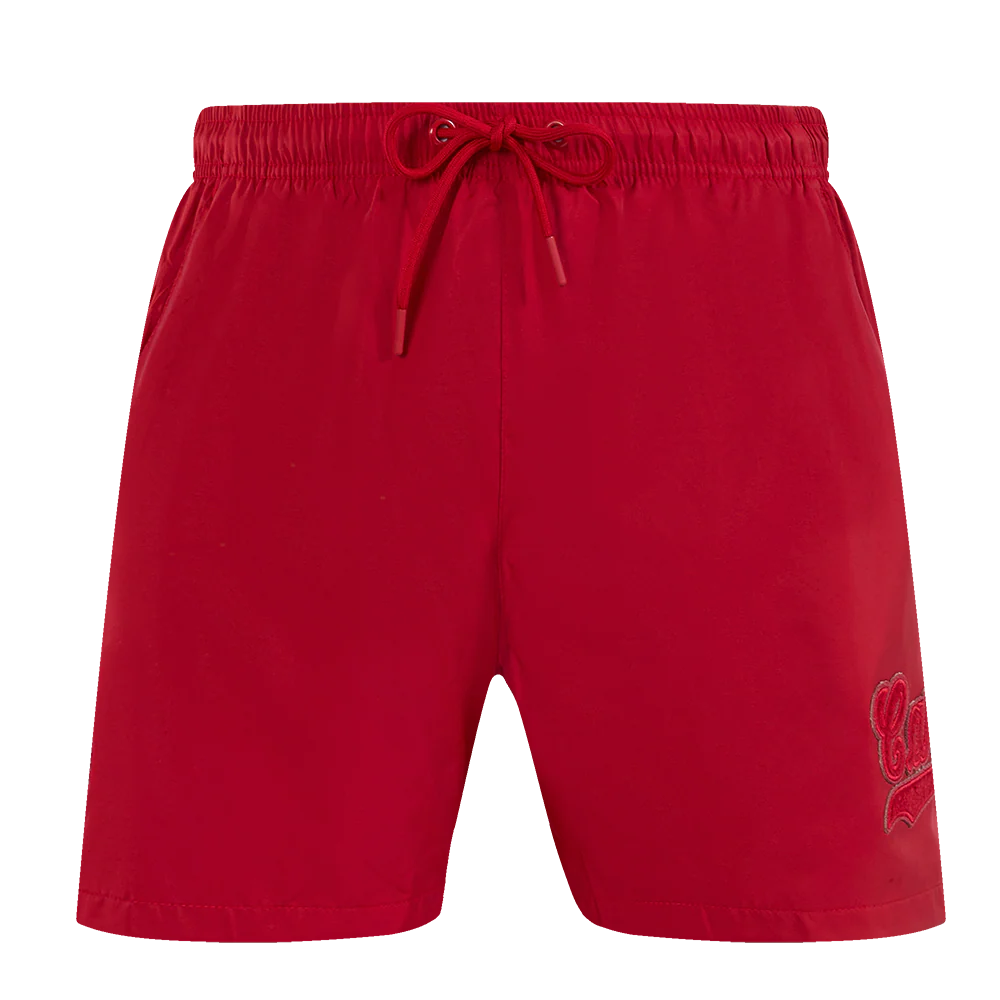 MLB ST. LOUIS CARDINALS TRIPLE TONAL WOVEN SHORT (RED) - Image 2