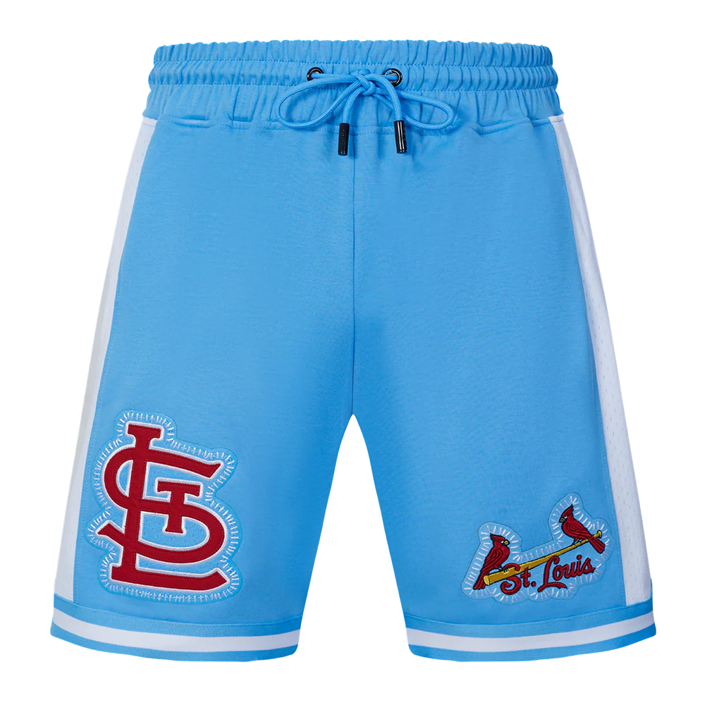 MLB ST. LOUIS CARDINALS DIY PICK STITCH MEN'S DOUBLE KNIT 2.0 SHORT (UNIVERSITY BLUE) - Image 8