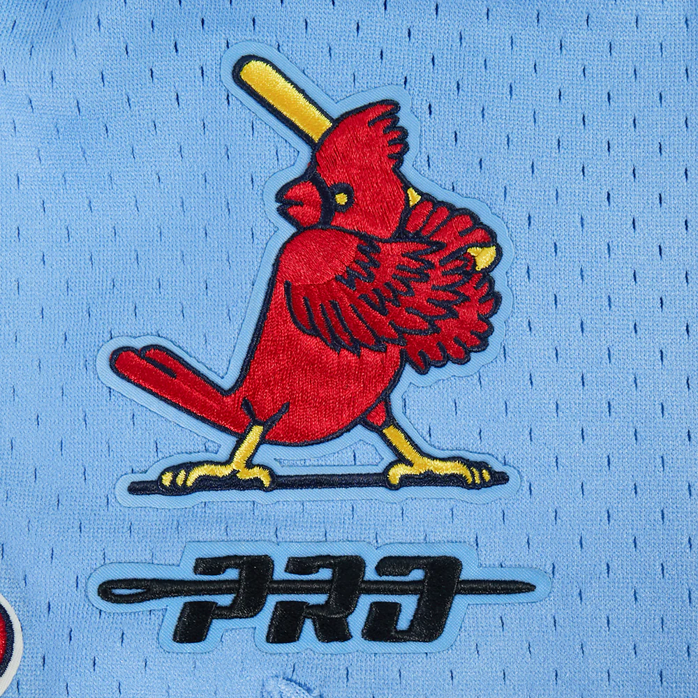 MLB ST. LOUIS CARDINALS RETRO CLASSICS MEN'S PRO 2.0 DK SHORT (EGGSHELL/ UNIVERSITY BLUE) - Image 6