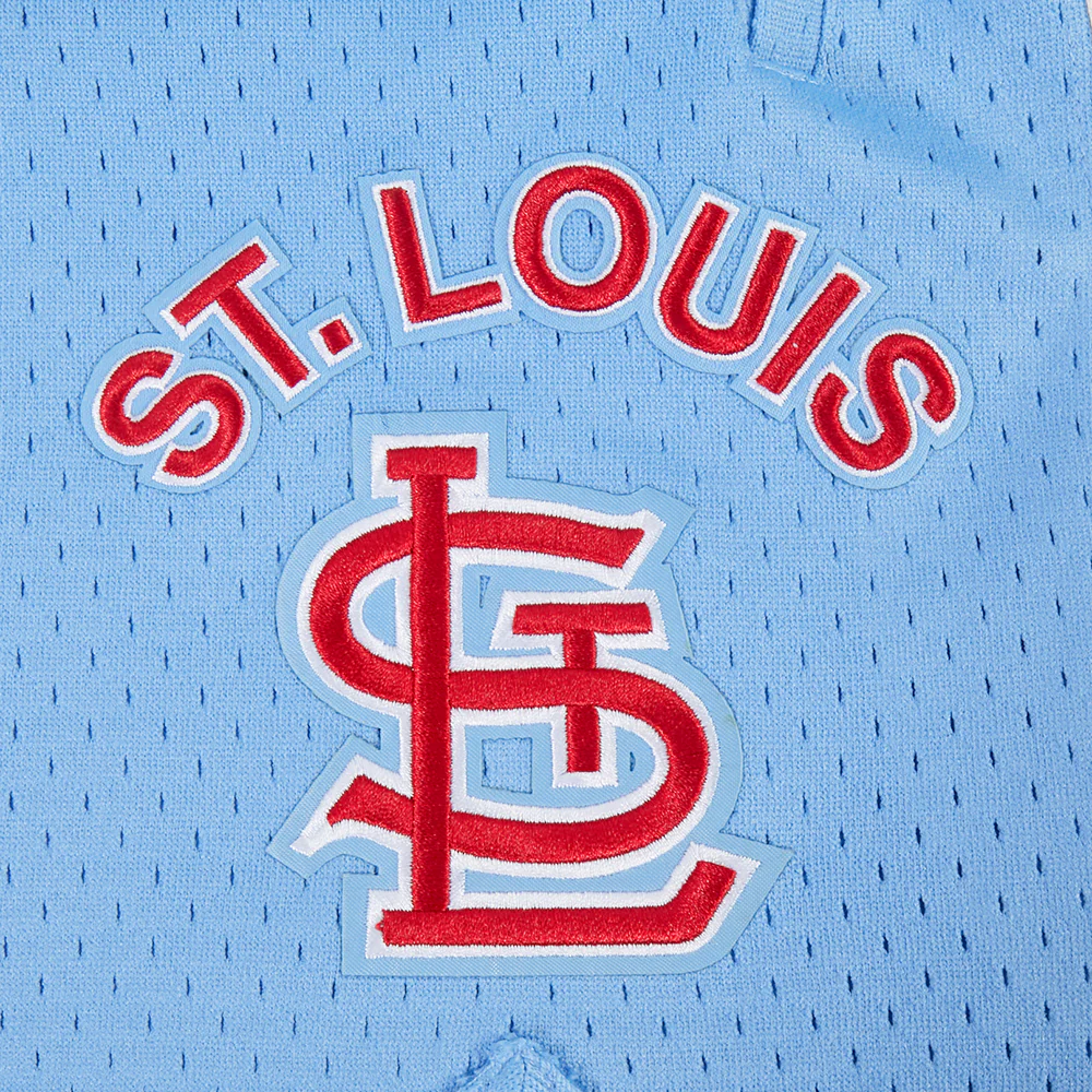 MLB ST. LOUIS CARDINALS RETRO CLASSICS MEN'S PRO 2.0 DK SHORT (EGGSHELL/ UNIVERSITY BLUE) - Image 8